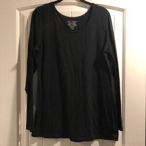Long sleeve Black top